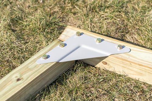 Jack and June Jack and June DIY Monkey Bars Kit Heavy Duty and Durable Do It Yourself UV-Resistant Outdoor Fun for Kids