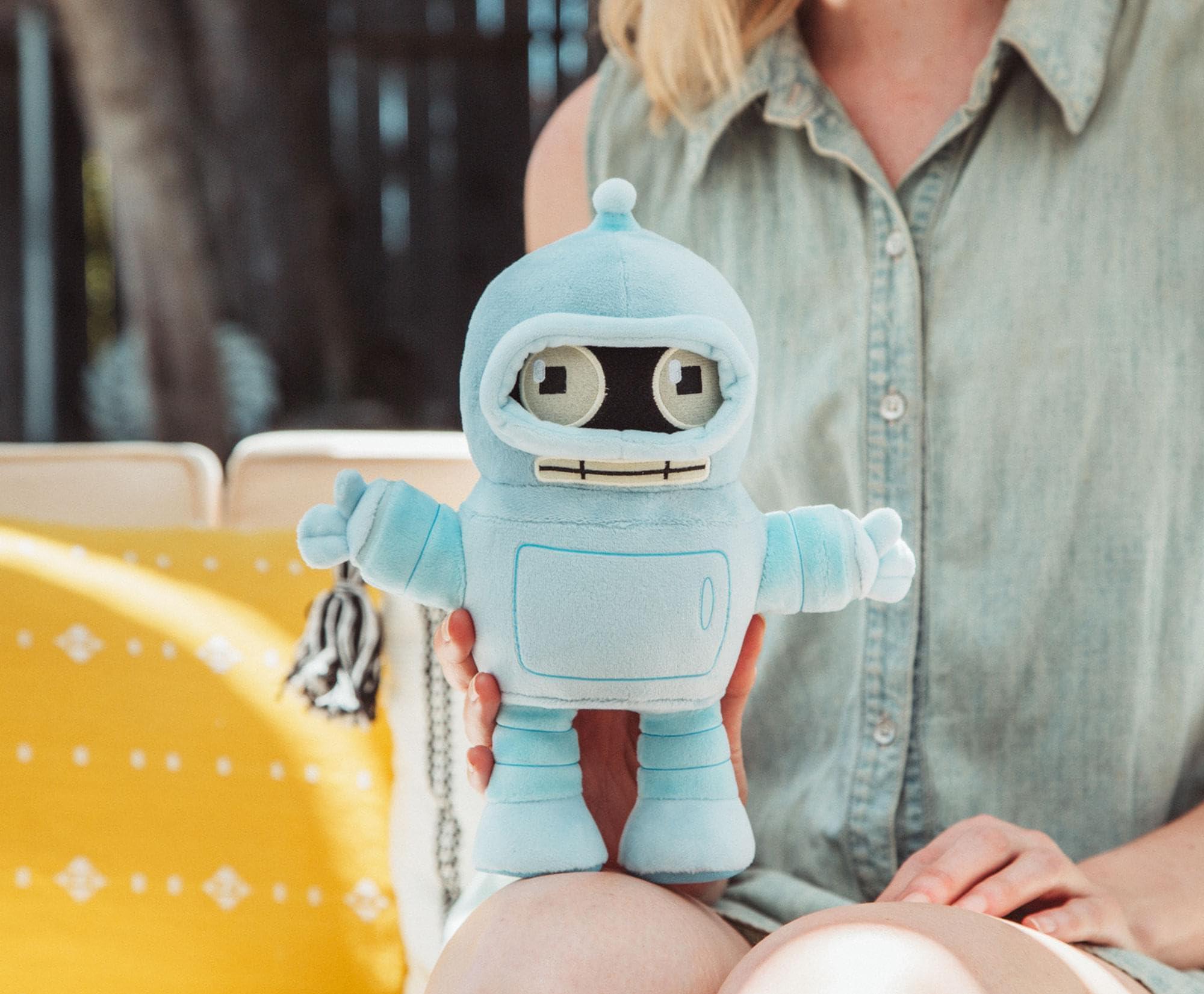 Toynk Futurama Bender 8-Inch Chibi Collector Plush Toy | Huggable Soft Stuffed Animal for Cuddling