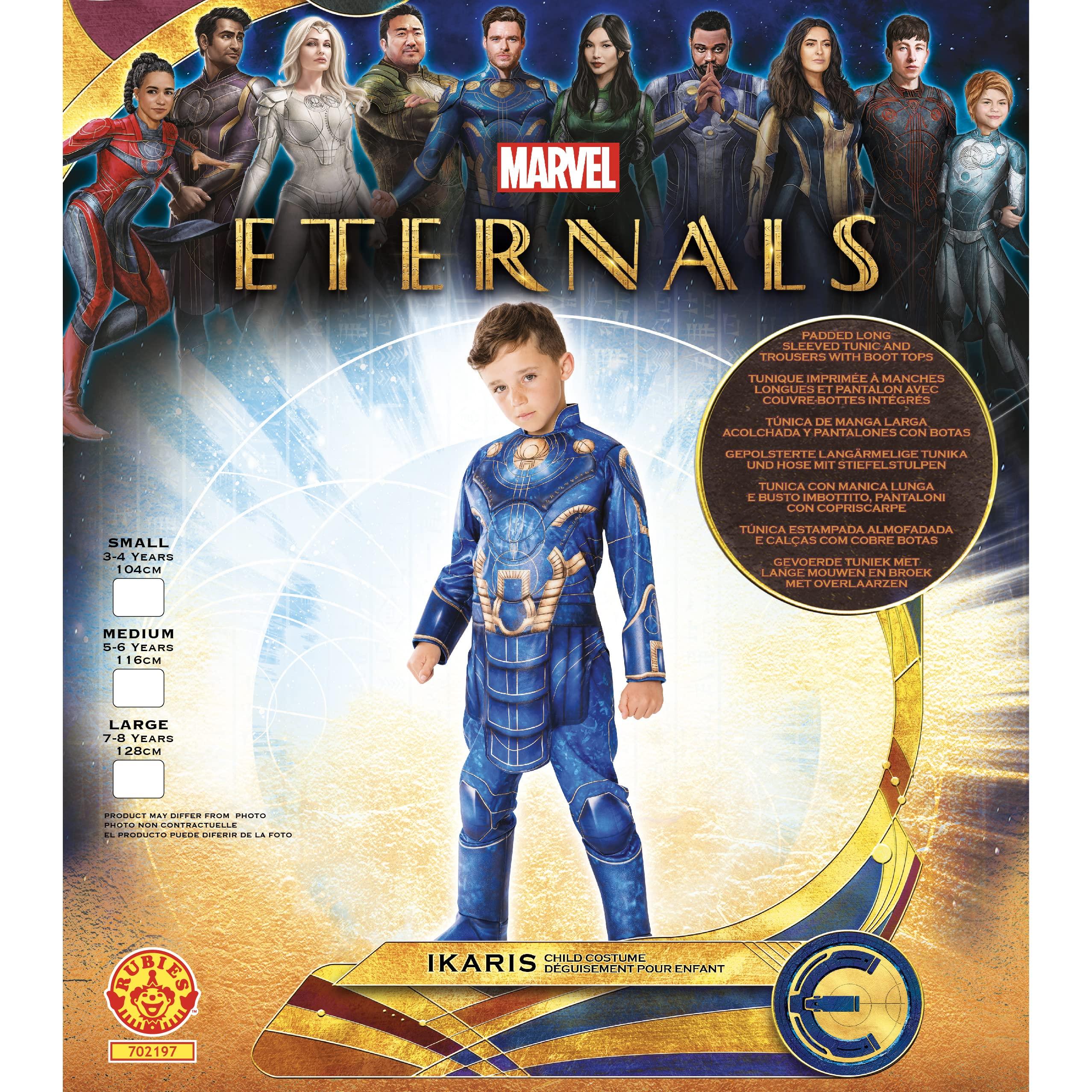 Rubies Rubies Official Disney Marvel Eternals Ikaris Deluxe Child Costume, Size Small Age 3-4