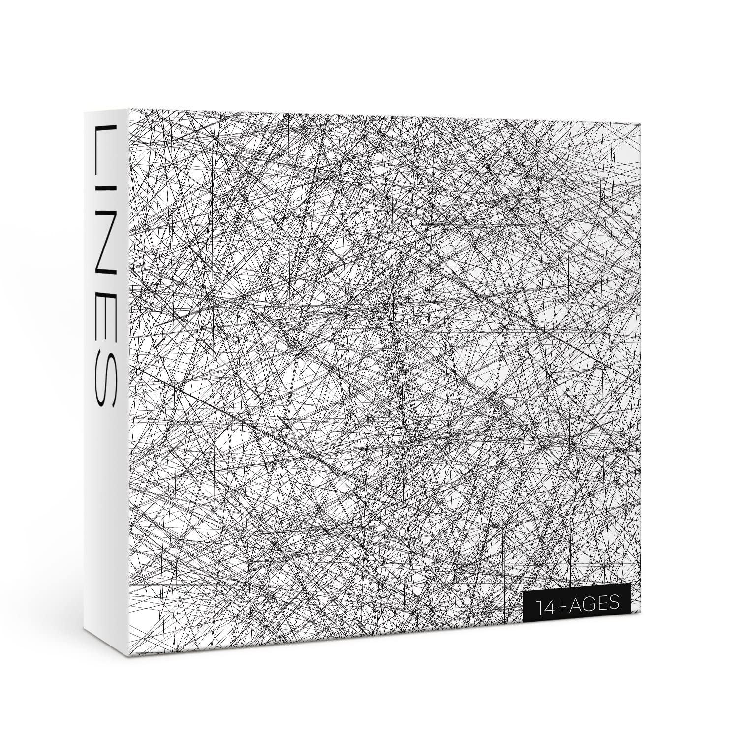 BBOLDIN Hard Puzzles for Adults 1000 Pieces, Impossible Difficult Line Puzzle, Challenging Jigsaw Puzzles for Adults 1000 Pieces and Up