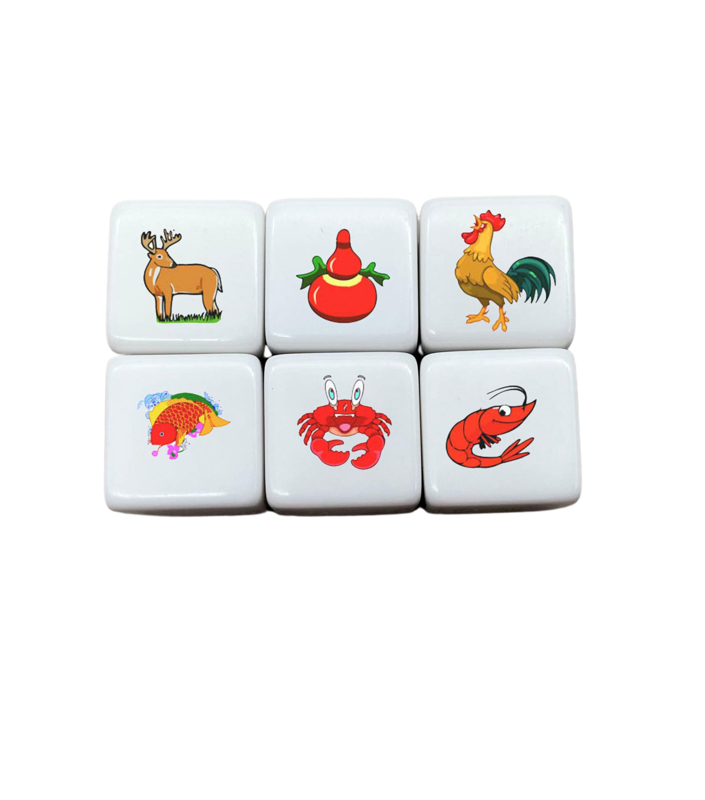 TJ-Store TJ-Store BAU Cua Ca Cop Game Vietnam New Version, TRO Choi dan gian Vietnam. Gift for Vietnamese Friend. Klah Klok Game