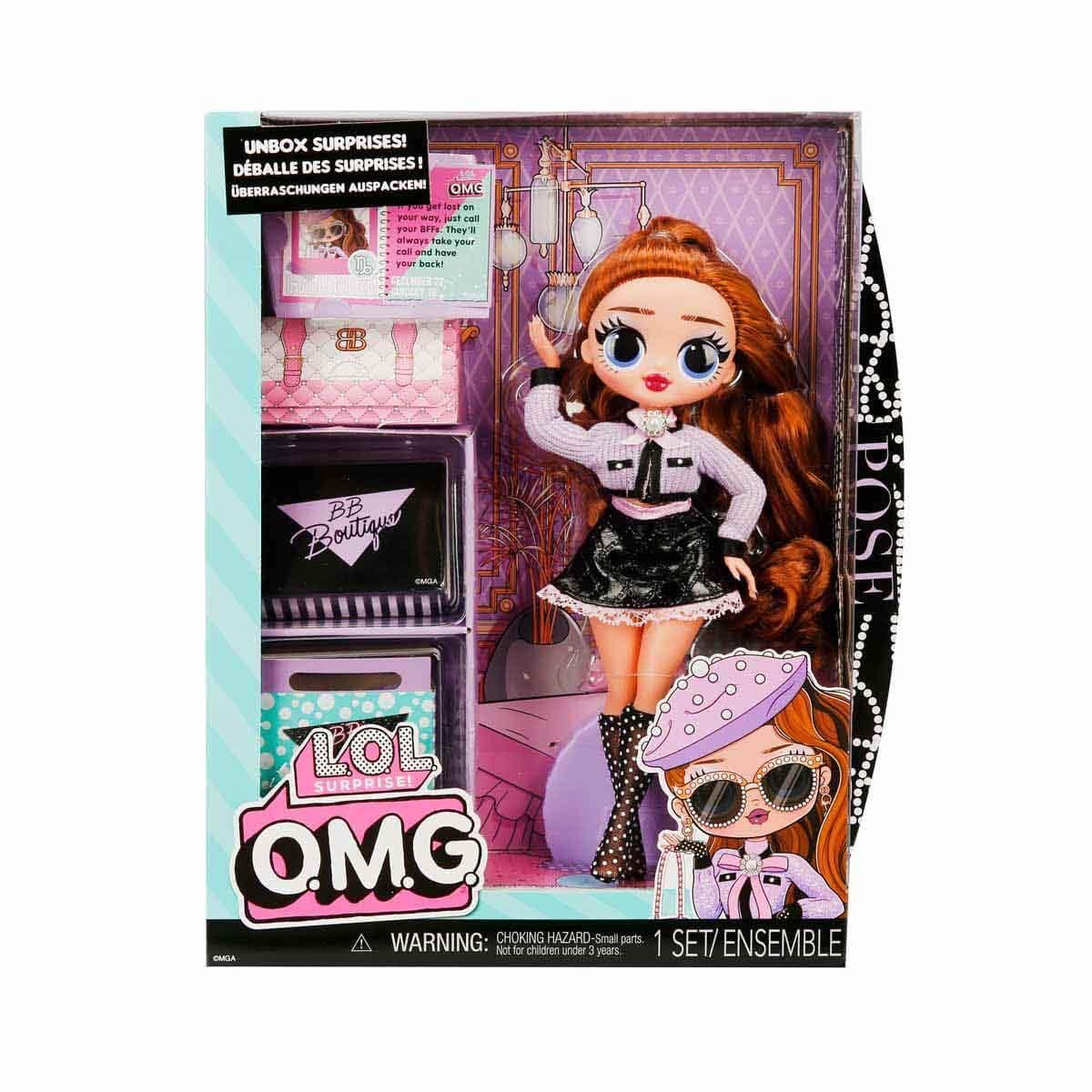 L.O.L. Surprise! L.O.L. Surprise! LOL Surprise OMG Pose Fashion Doll with Multiple Surprises and Fabulous Accessories Great Gift for Kids Ages 4+