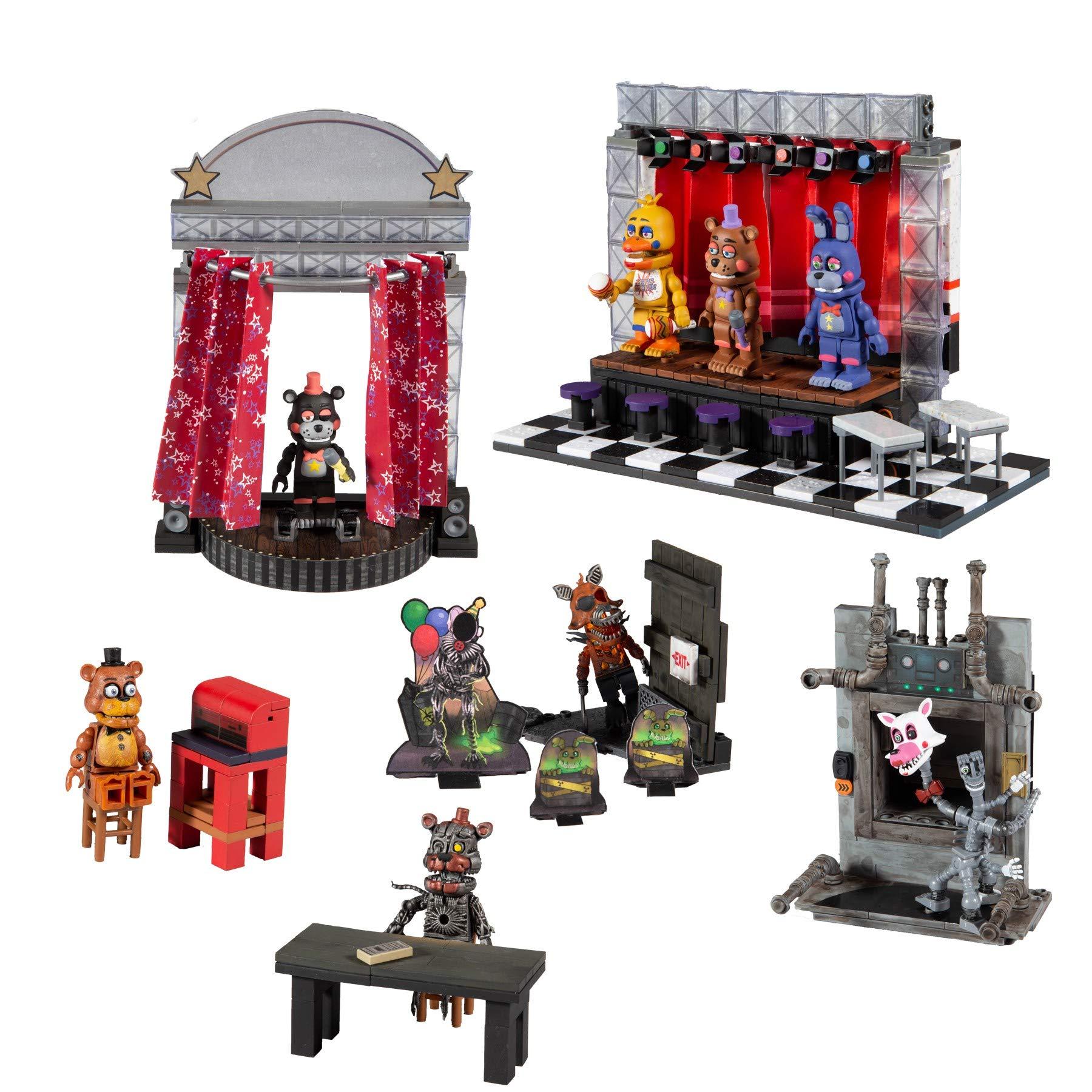 McFarlane Toys McFarlane Toys Five Nights at Freddys Deluxe Concert Stage Large Construction Set