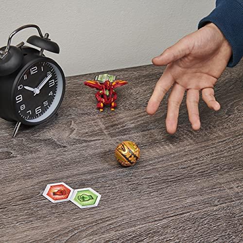Bakugan Bakugan Ultra, Dragonoid, 3-inch Tall Geogan Rising Collectible Action Figure and Trading Card