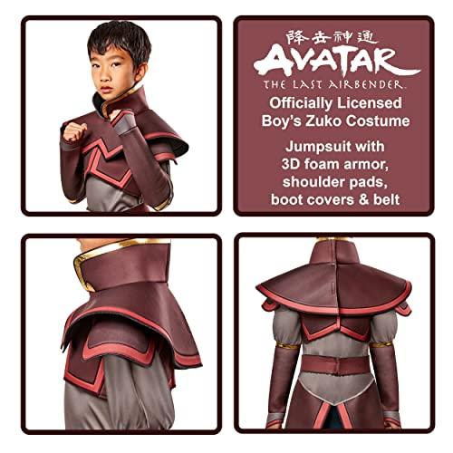 Rubie\'s Rubie\'s Boy\'s Avatar: The Last Airbender Zuko Costume, As Shown, Medium