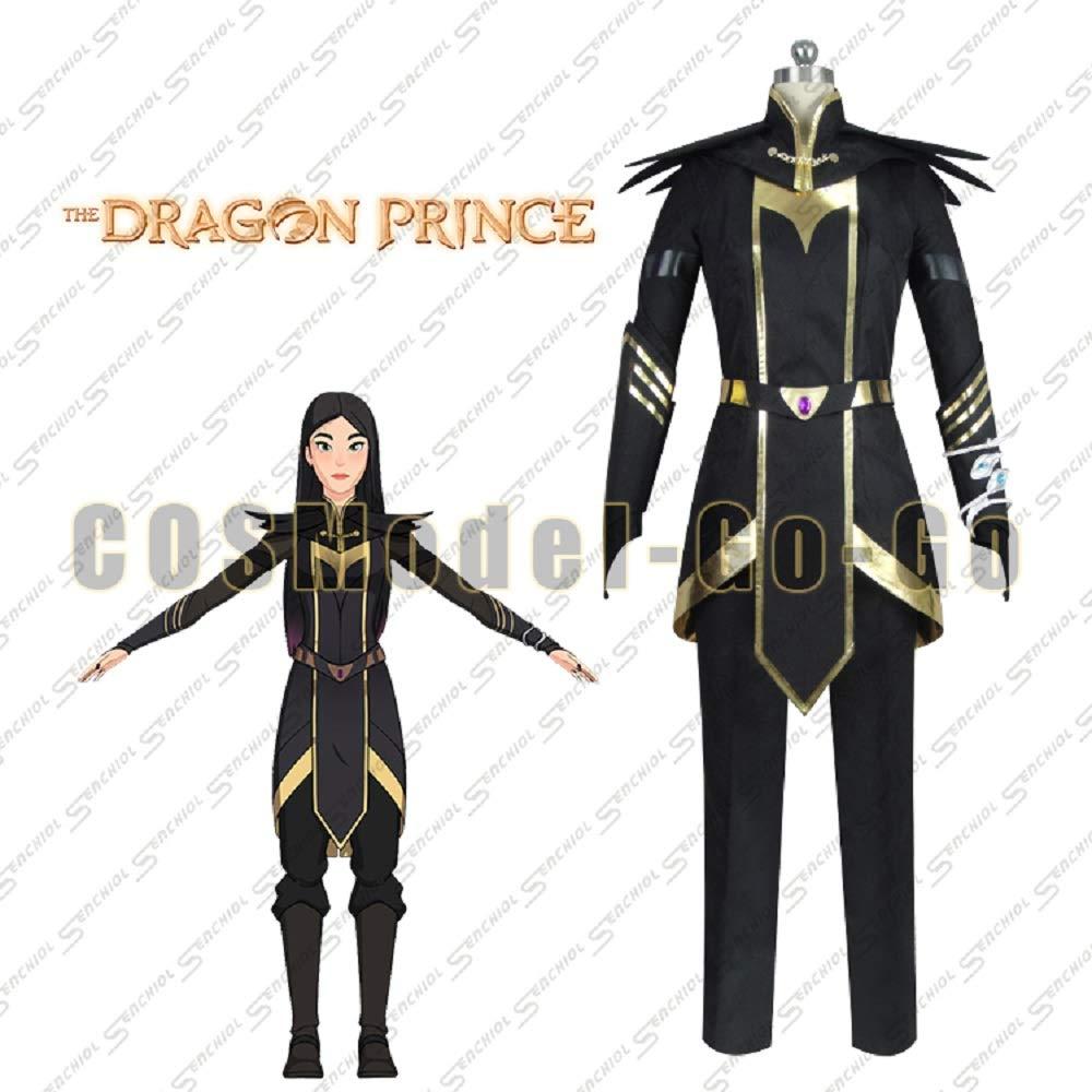 QILONG The Dragon Prince Claudia Cosplay Costume 3035 (Female XXL)