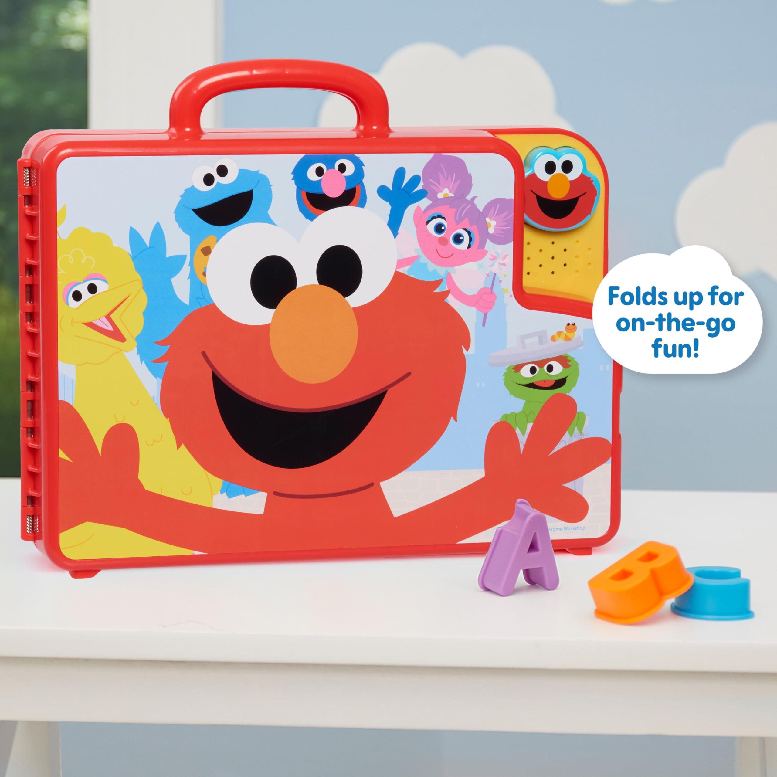 Sesame Street Elmo s Learning Letters Bus Activity Board Preschool Learning And Education Multi
