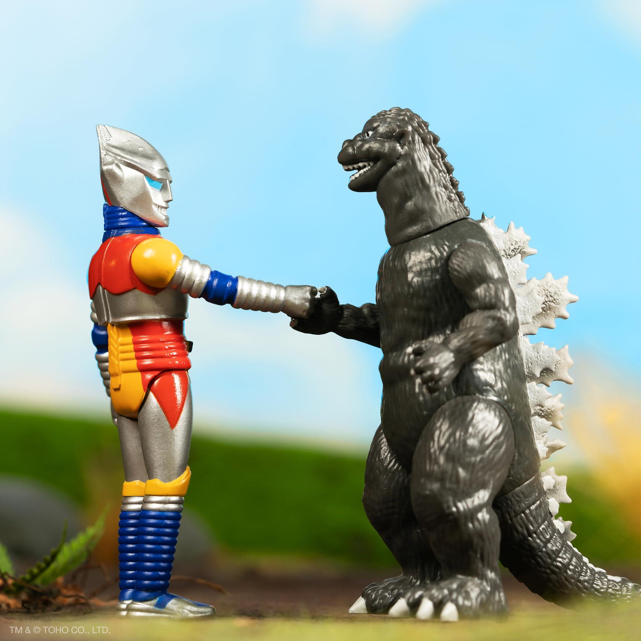 Super7 Super7 Toho Godzilla Jet Jaguar - 3.75\" Toho Godzilla Action Figure Classic Movie Collectibles and Retro Toys