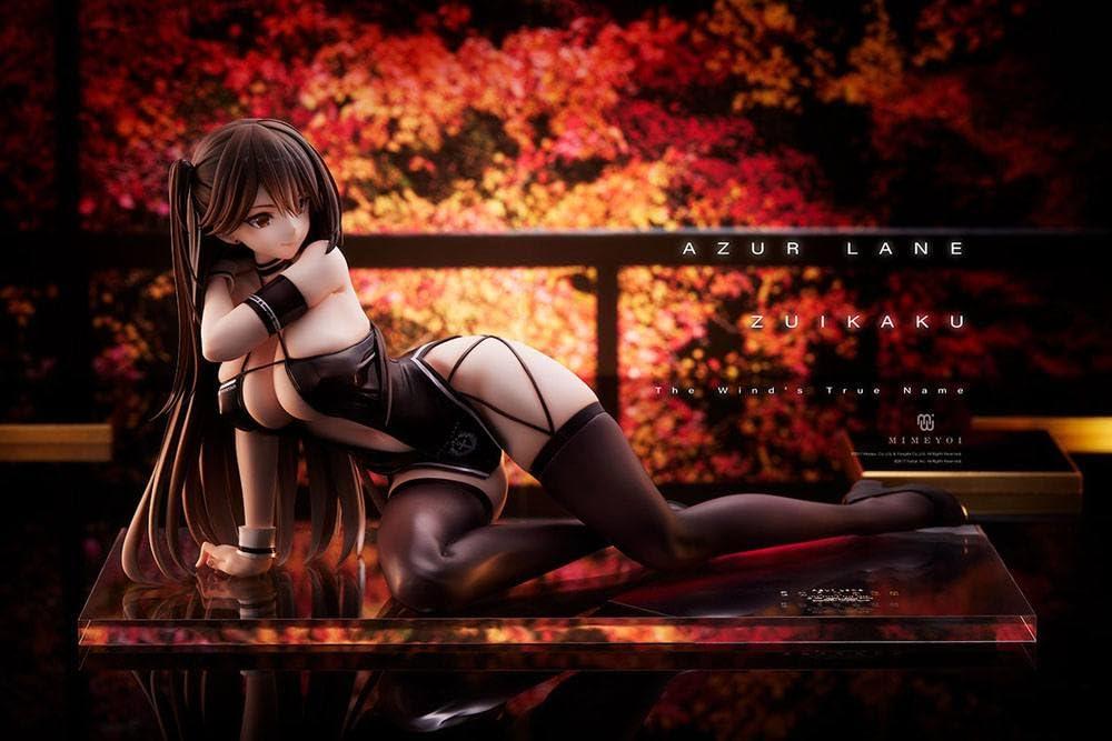 Genrico Genrico Azur Lane Figure - Zuikaku The Wind\'s True Name - MIMEYOI - Collectible Statue, 19 cm, Brown, Red, Orange, 4580692150178