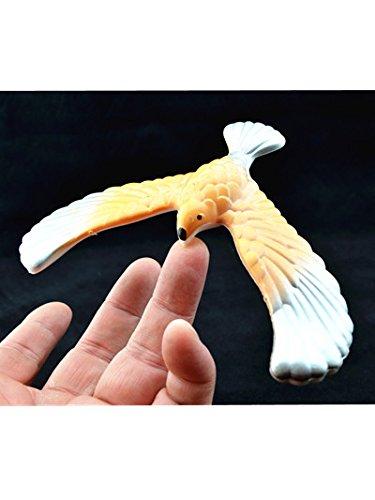 C&H Solutions 3 Pcs Cute Balancing Bird With Clear Triangle Stand (Colors May Vary) By C&H Solutions
