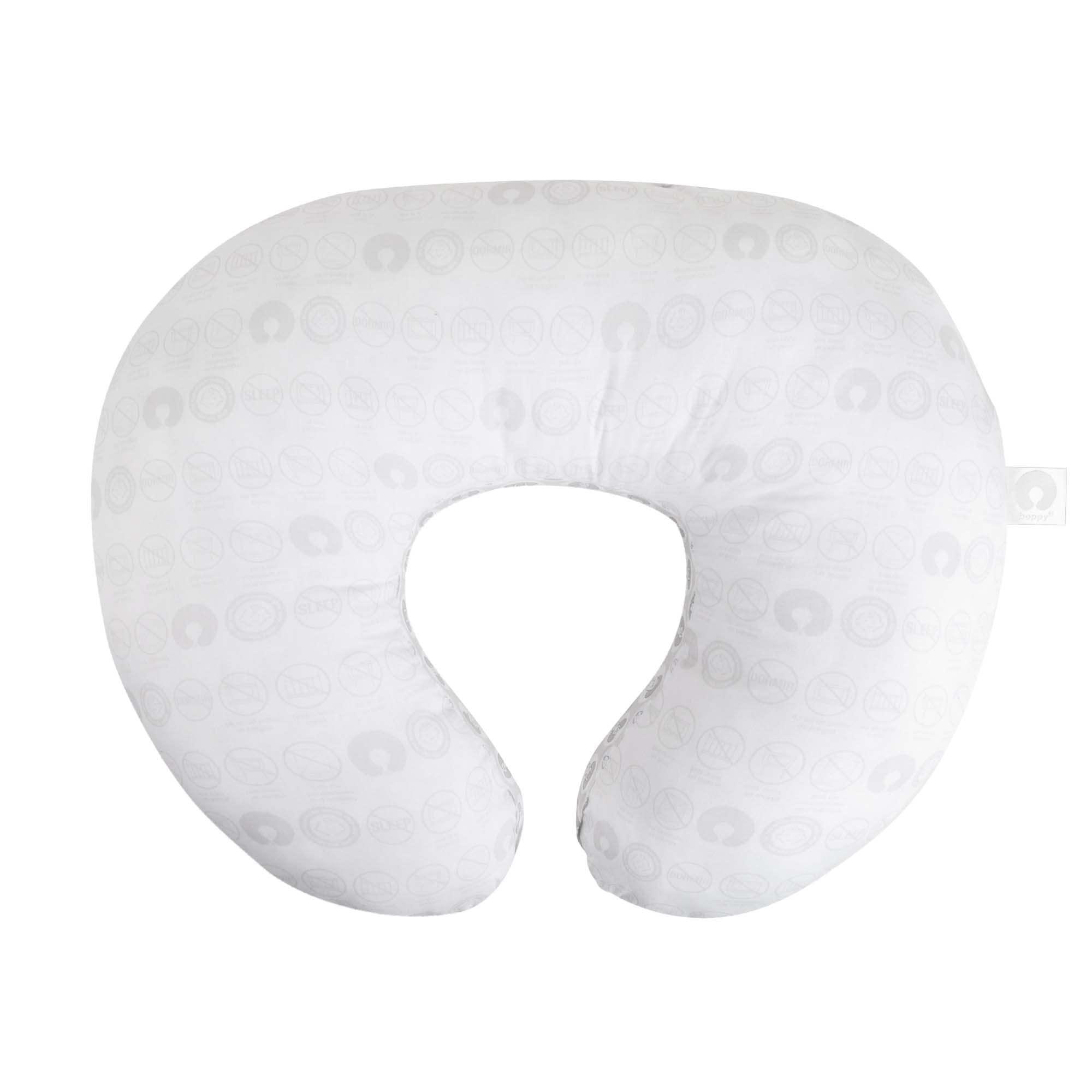 Boppy Boppy Original Nursing Pillow Liner, Bright White, Machine Washable and Wipeable, Extends Time Between Washes, Liner Only