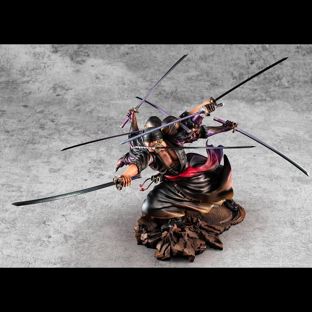 Megahouse Megahouse - One Piece - WA-Maximum - Demon Spirit Kyuutou-ryuu Asura Roronoa Zoro (Limited), Portrait of Pirates Collectible Figure