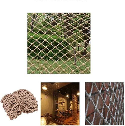 Hynet Balcony Protective Net, Kids Safety Net Playground Railing Safe Rope Net Heavy Duty Climbing Anti Falling Net Tear Resistance (Size : 2 * 5m(7 * 16ft))