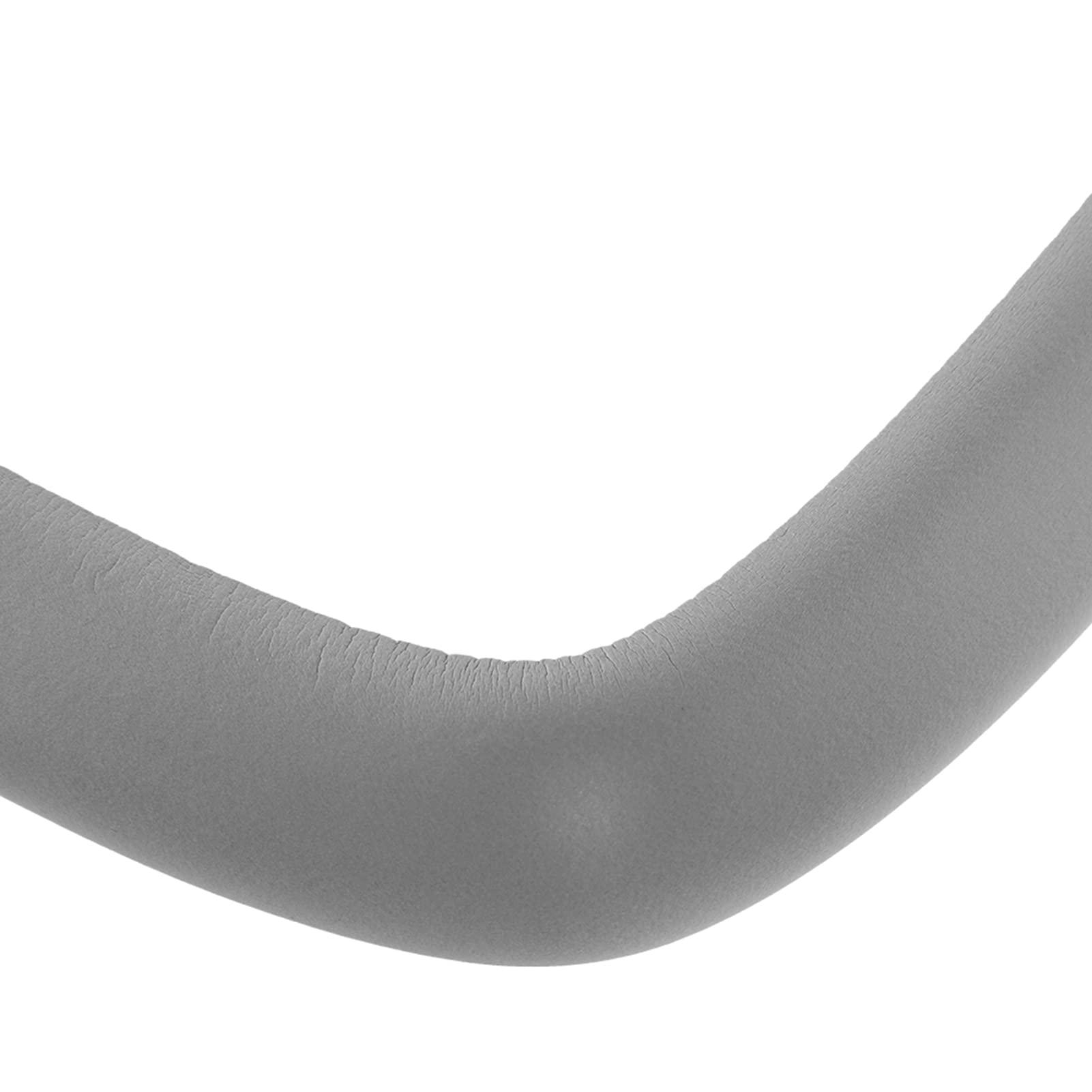 ToysCentral Basics Corner Protector Baby, Crib Padding for Sides Rubber Furniture and Corner Guards 2M Baby Safety Desk Cushion Crib Bumpers Padded for Table, Fireplace, Countertop (Grey)