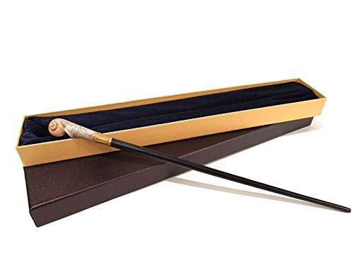 HOLIDAYFUN HOLIDAYFUN Handcrafted Magic Wand, Handcarved, Black Wand, Professor Wand, Wizard Sorcerer's Wand (06)