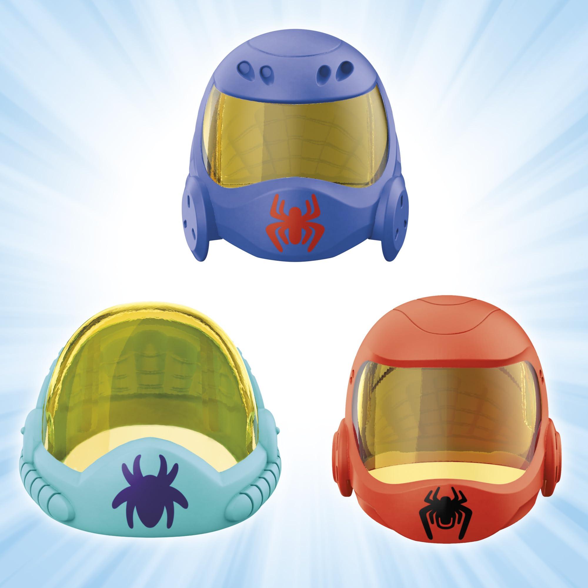 Spidey and his Amazing Friends Spidey and his Amazing Friends Marvel Web-Spinners Gear Up for Adventure 4-Pack, 4-Inch Action Figures with 6 Accessories, Super Hero Toys for Kids 3+