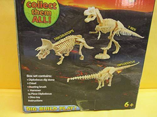 Ed's Variety Store The Dig Team Diplodocus 2 in 1 Dino Dig Build Play Kit