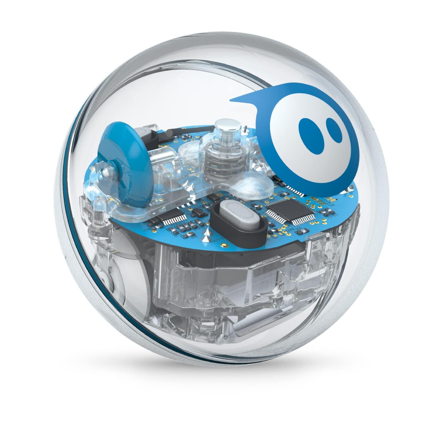 Sphero Sphero SPRK+: App-Enabled Robot Ball with Programmable Sensors + LED Lights - STEM Educational Toy for Kids - Learn JavaScript, Scratch & Swift