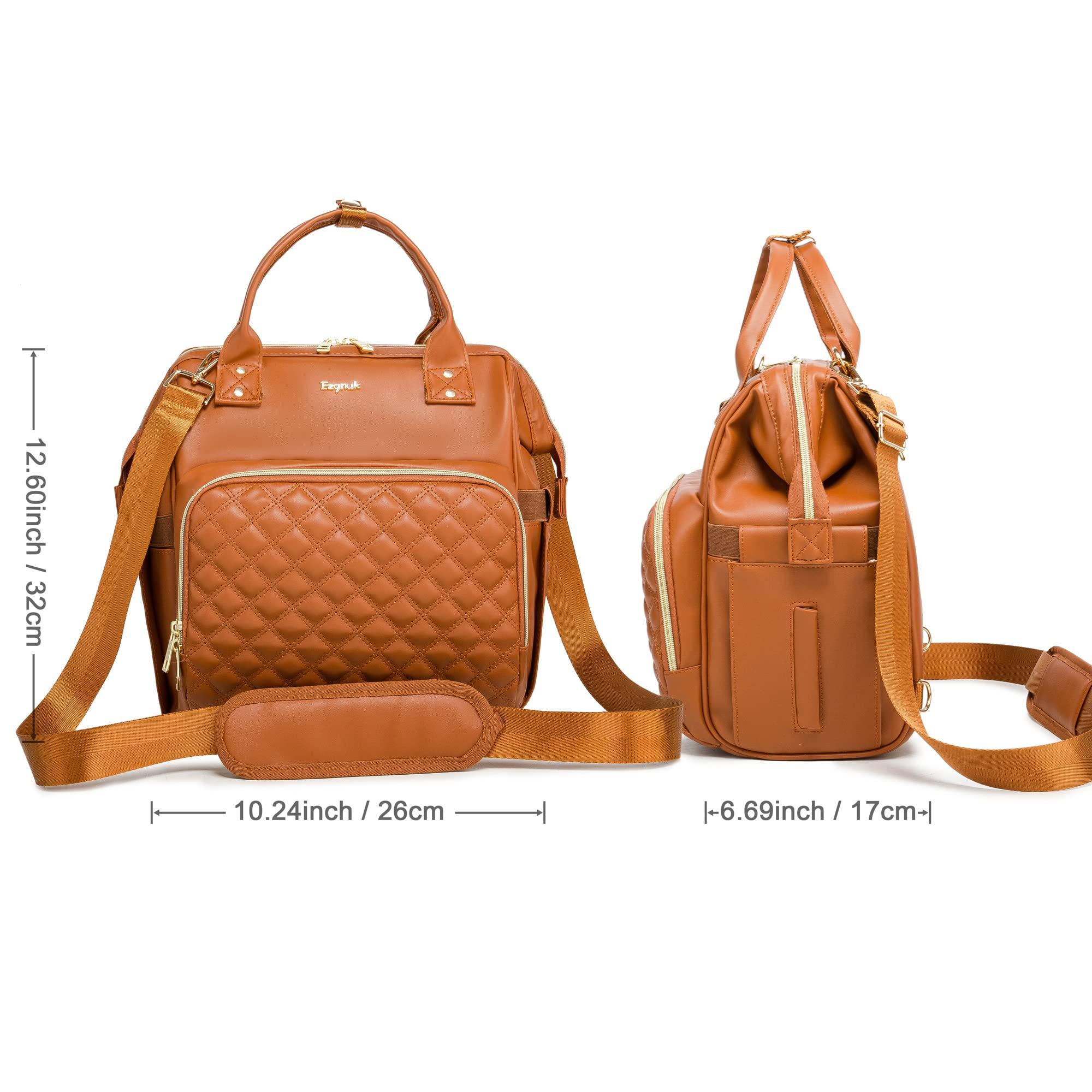 Ezgnuk Ezgnuk Small Diaper Bag, Mini Baby Backpack, Multi-function Waterproof Travel Tote Work Bag