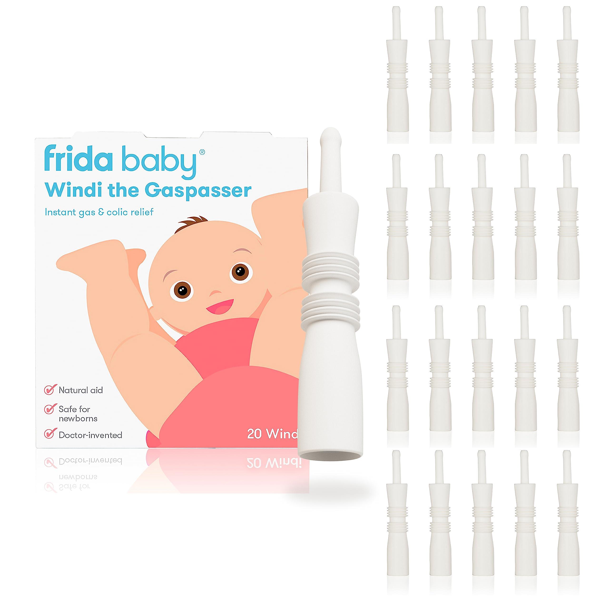 Frida Baby Frida Baby Windi Gas Passer | Baby Gas Relief and Colic Baby Relief, Baby Constipation Relief | 10 Count (Pack of 2)