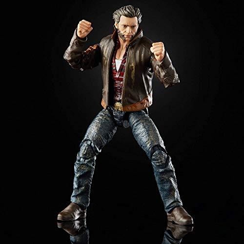 Marvel Marvel Hasbro Legends Series X-Men Wolverine 6-inch Collectible Action Figure Toy, Includes 3 Accessories, Ages 14 and Up, Brown