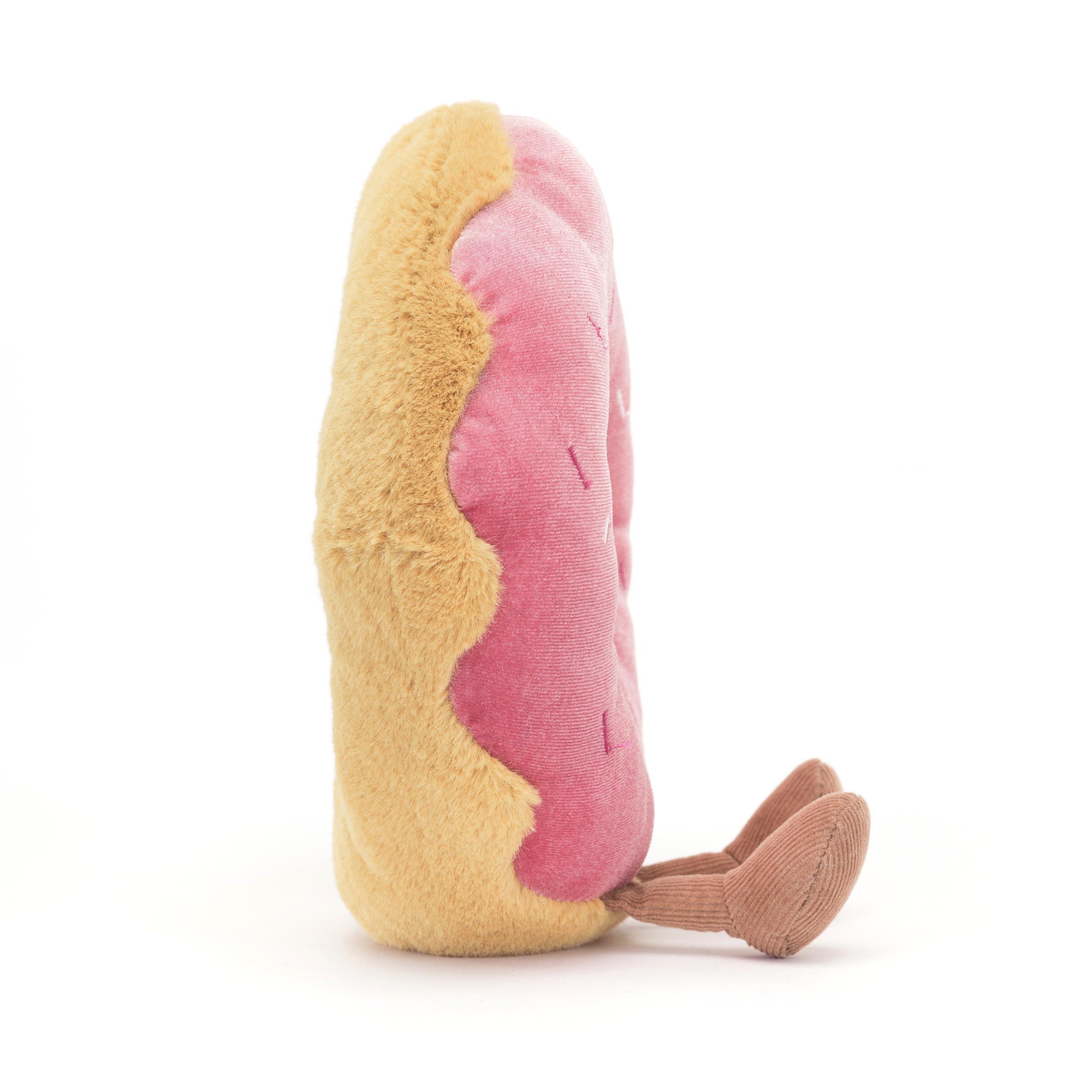 Jellycat Jellycat Amuseables Doughnut Stuffed Toy, 7 inches | Pastry Plush | Fun Gift Idea