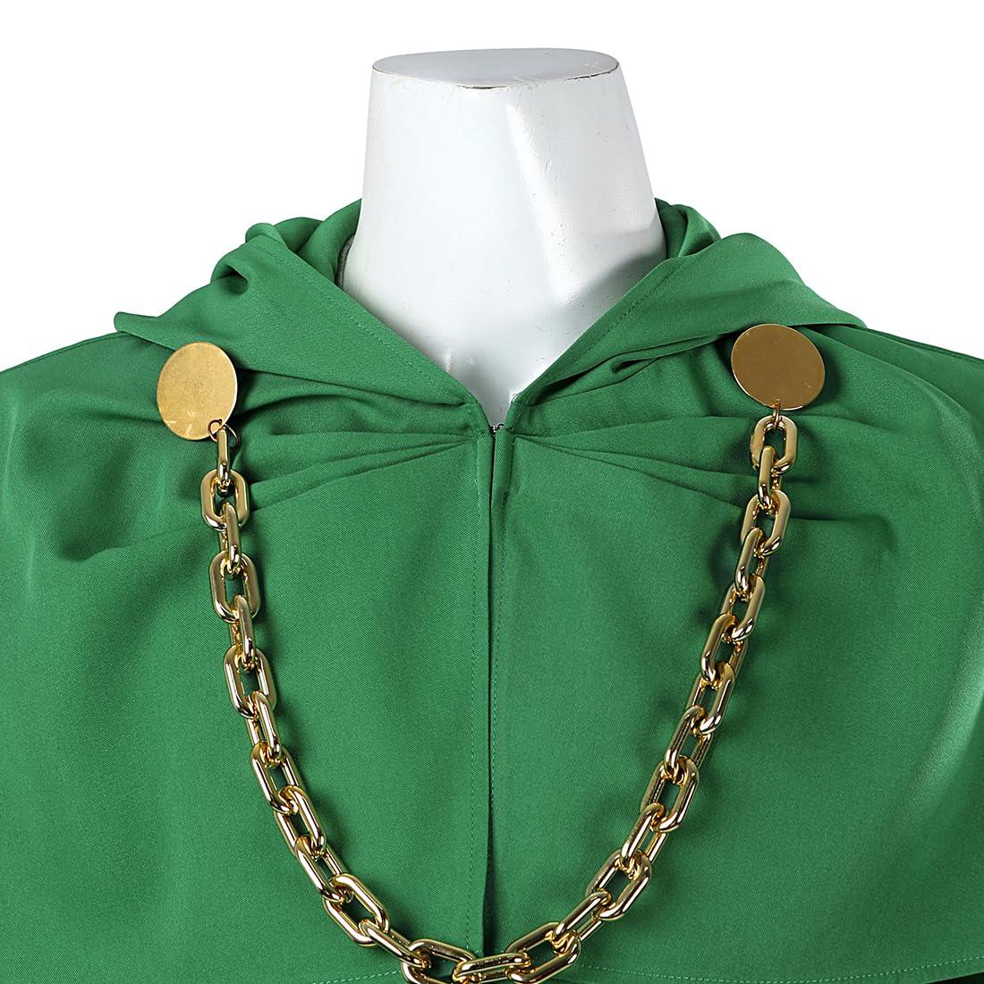 COSKEYFM COSKEYFM Unisex Doctor Doom Costume Shawl with Mask Halloween Victor von Doom Costume