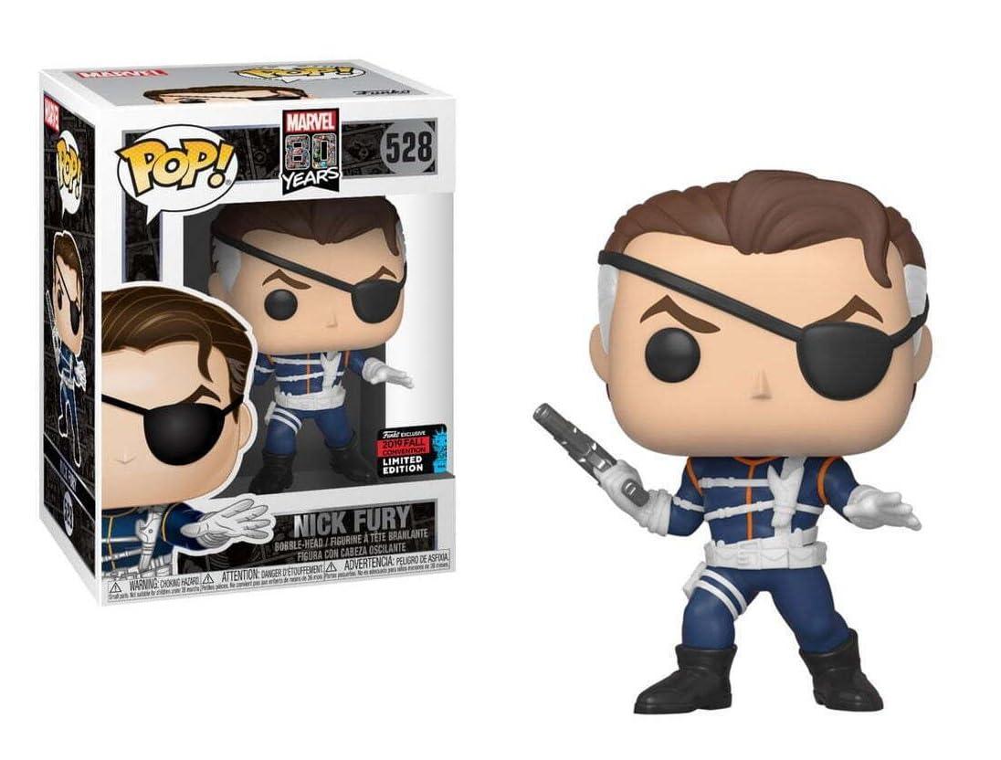 Funko Funko Pop! Marvel 80 Years Classic Nick Fury 523 NYCC Shared Sticker Exclusive