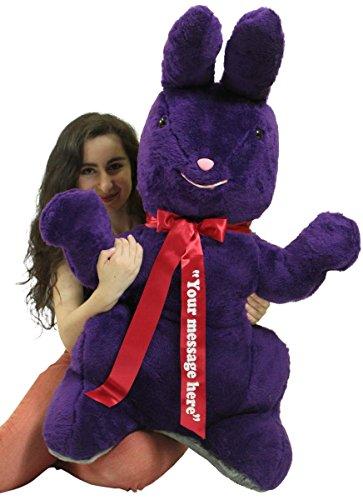 Purple rabbit soft clearance toy