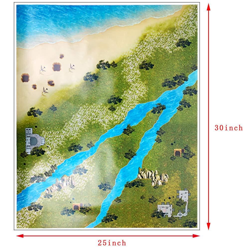 DUNRIOG TOYS 23 Pack Die-cast Military Vehicles Sets,6 Pack Assorted Alloy Metal Army Models Car Toys,16 Pack Soldier Army Men,1 Playmat,Mini Army Toy Tank,Panzer,Anti-Air Vehicle,Helicopter Playset for Kids Boys