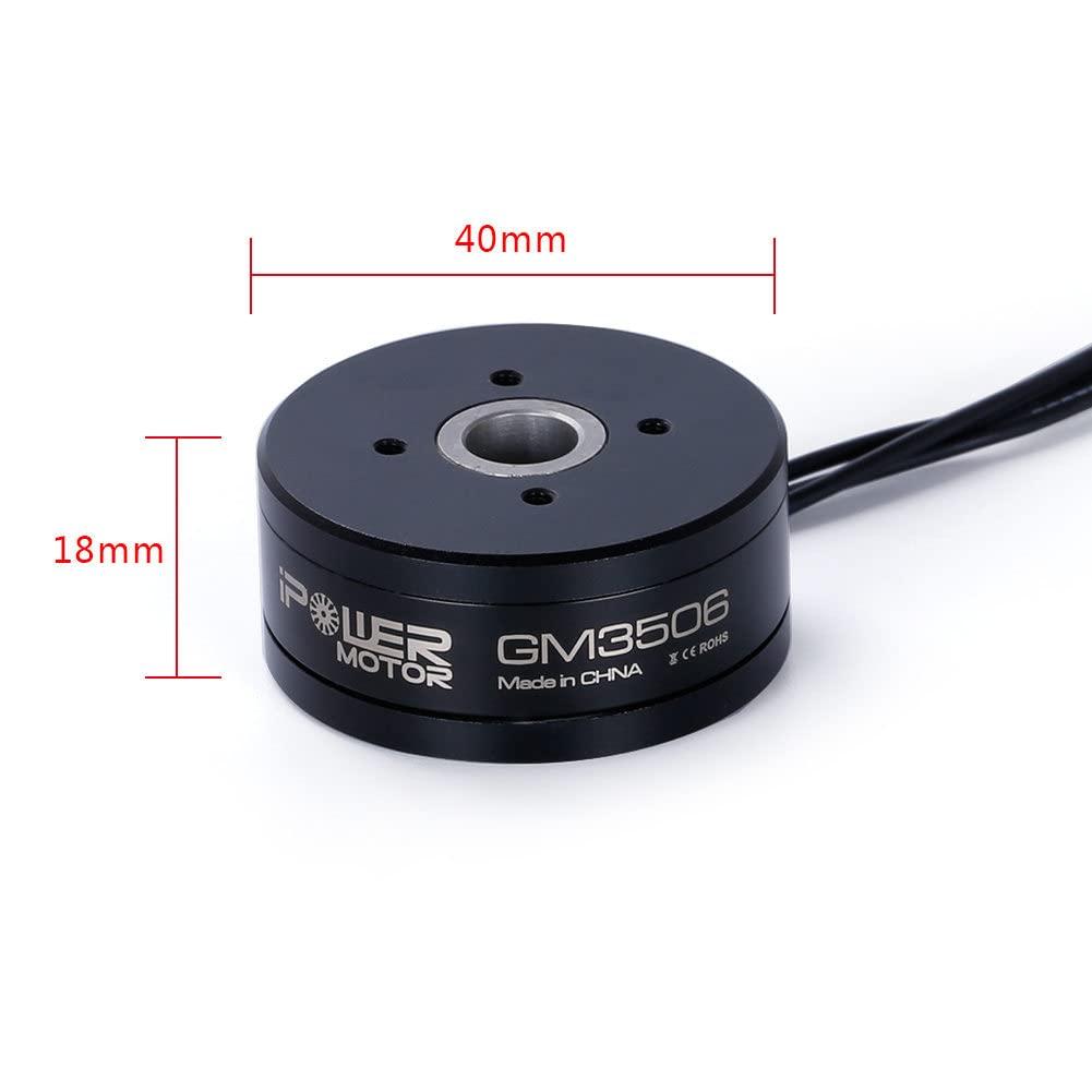 Midzooparts Motor GM3506 Brushless Gimbal Motor with AS5048A Encoder/Aluminum case for 3 axis stabilization Gimbal System