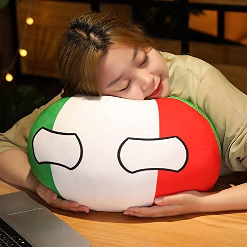 Polandball Japan countryball Plush CountryBall Plush Toys Polandball Countries National Ball Mini Plushies Throw Pillow ( Color : Japan2 , Size : 10cm )