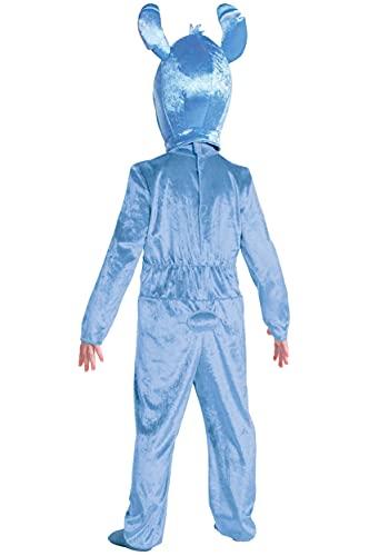 Disguise Stitch Costume for Kids, Officially Lilo and Stitch Costume Jumpsuit and Headpiece, Toddler Size Small (2T)