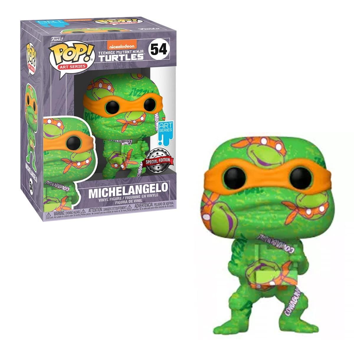 Funko Funko 57929 Pop! Art Series: TMNT 2 - Michelangelo Vinyl Figure #54 (FUN57929)