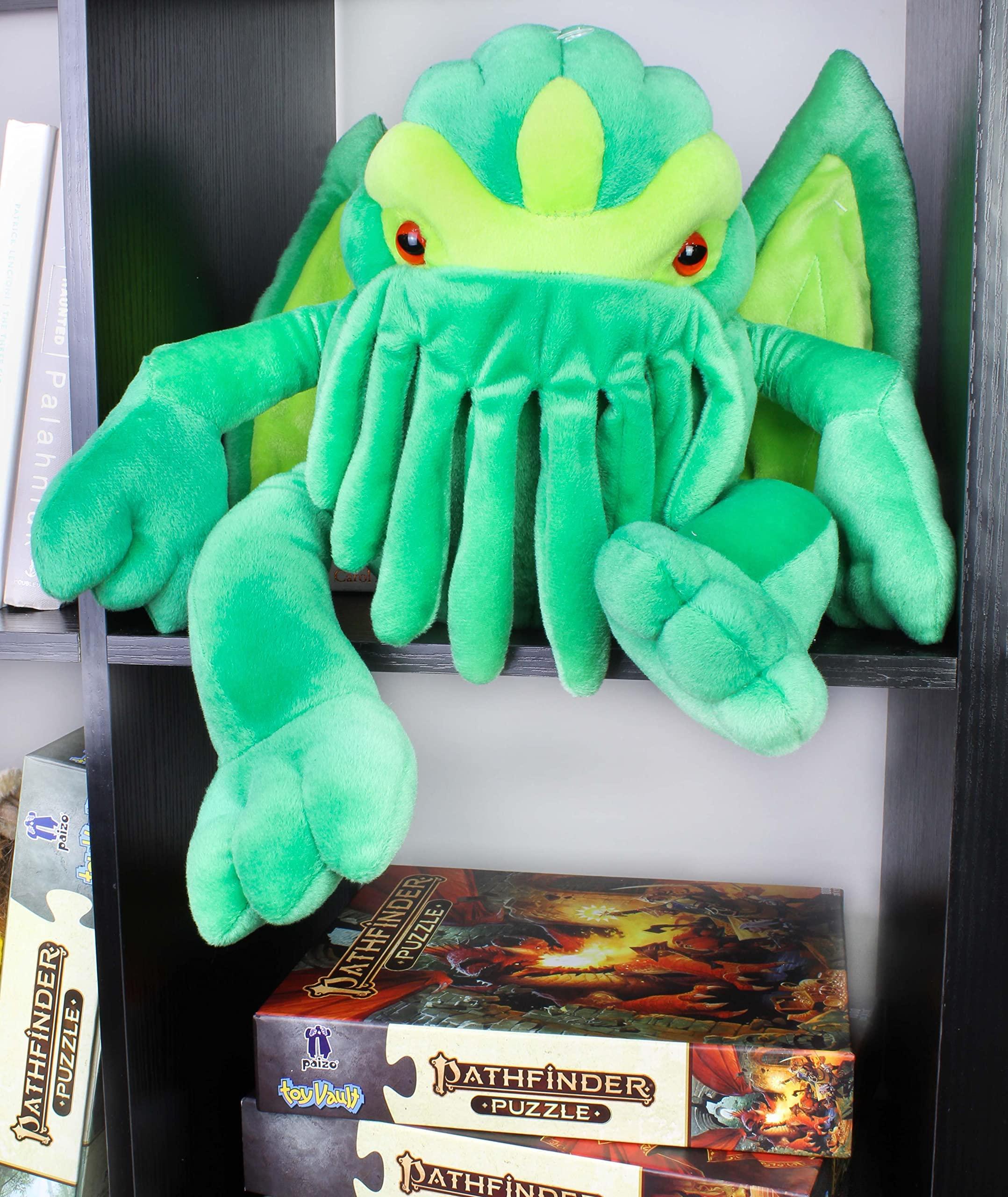 Toy Vault Toy Vault Cthulhu Plush, 16-Inch; Stuffed Horror Monster Toy, Large Size