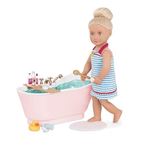 Our Generation Our Generation by Battat- Bath & Bubbles Deluxe Set for 18" Dolls- Toy, Doll & Accessories for 18" Dolls- Ages 3 Years & Up