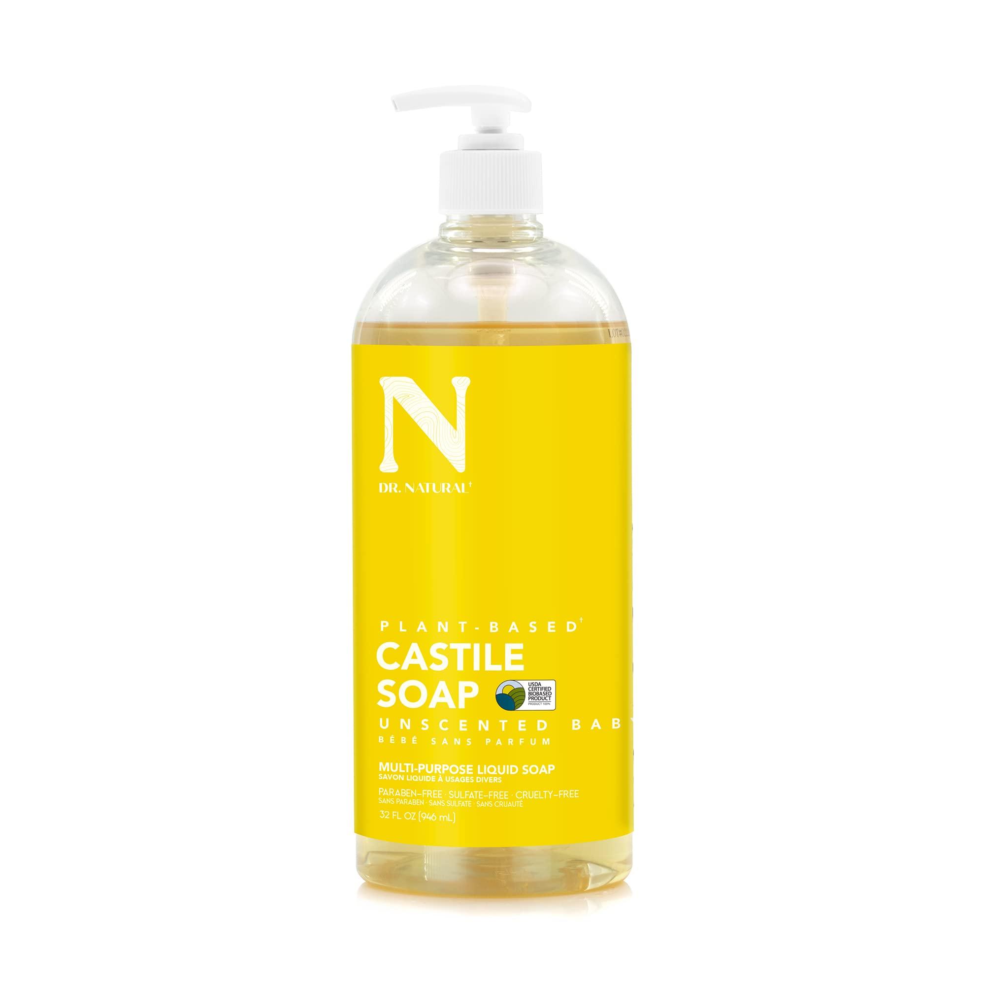 Dr. Natural Dr. Natural Pure Castile Liquid Soap 2-pack (Unscented, 64oz)