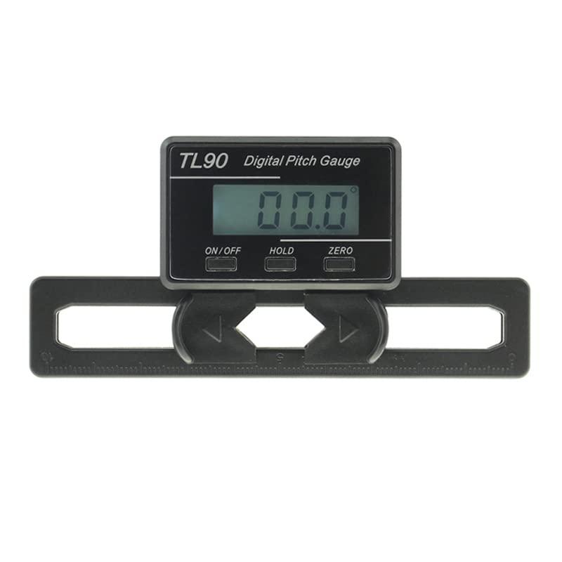 Delmitan Replacement Part For TL90 3.1 X 1.6cm LCD Digital Pitch Gauge For ST250-800 Flybarless Helicopter Black (2 X CR2032)