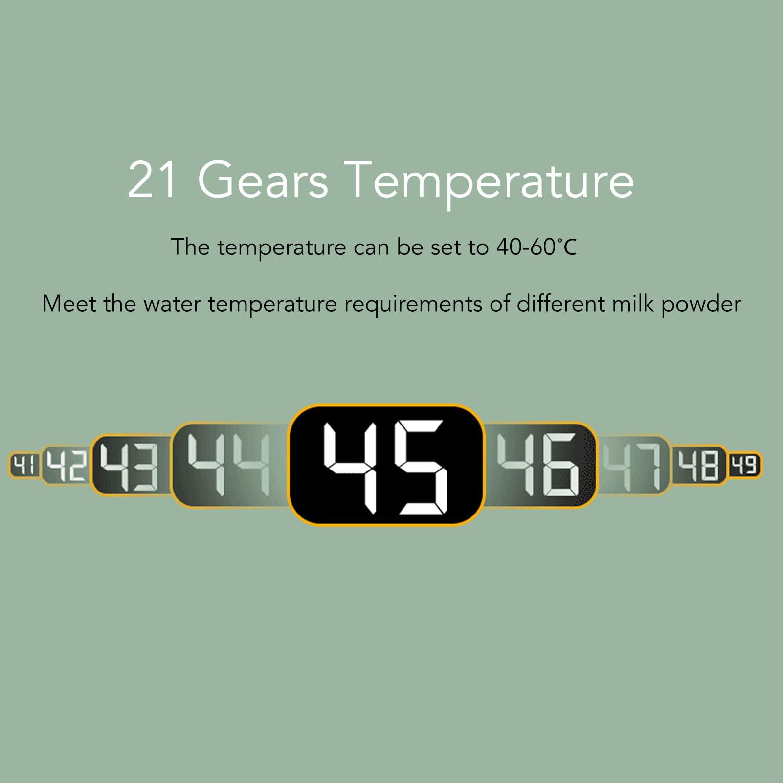 WOHPNLE Adjust Milk Warmer Bag, Baby Bottle Warmer Bag Portable Bottle Warmer Rechargeable Universal Milk Warmer Bag for Travel Home(Pink)