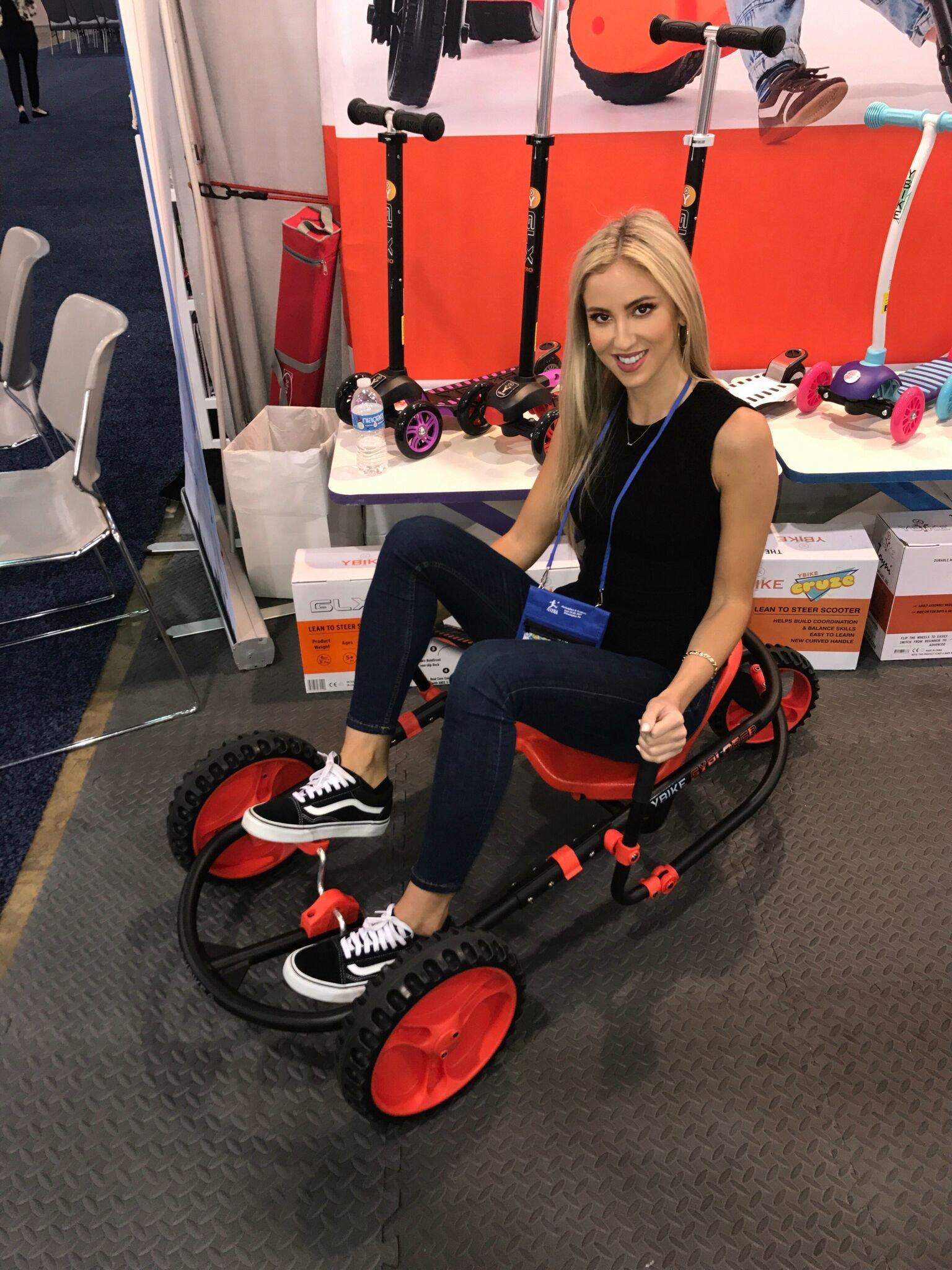 YBIKE YBIKE Explorer Pedal Car for Kids - Pedal Go Kart - 150 lb Weight Limit (Blue)