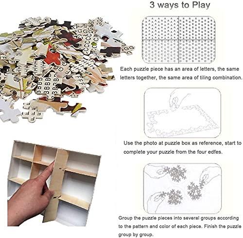 Losea Puzzles for Adults 500 Piece,Rustic Retreat Wooden Jigsaw Puzzles 500 Pieces for Adults,500 Piece Puzzle Art for Family,Pieces Fit Together Perfectly,Large Puzzle Games Toys