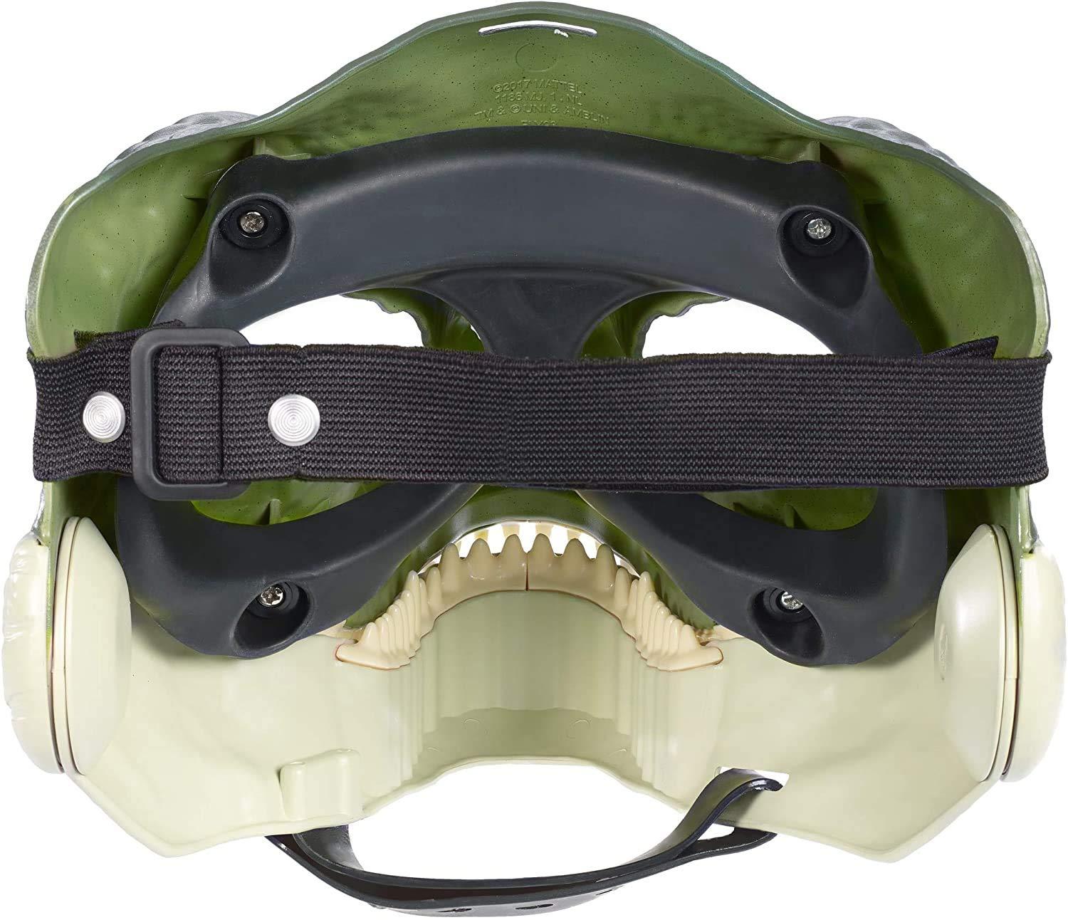 Mattel Jurassic World Movie-inspired Dinosaur Mask with Opening Jaw, Realistic Texture and Color, Eye and Nose Openings and Secure Strap; Ages 4 and Up