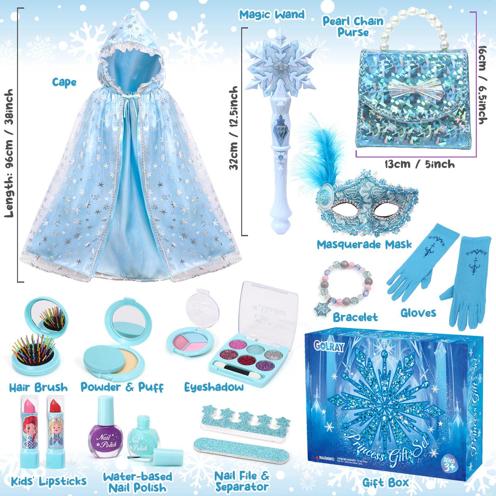 Golray Golray Frozen Gift & Mermaid Gifts for Girls Kids, Toys Christmas Birthday Gift for Little Girls Toddlers Age 3 4 5 6 7 8 9 Year Old