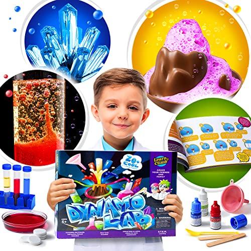 Learn & Climb Science Kit for Kids - 21 Experiments Science Set, Great Gifts for Kids Ages 4-8