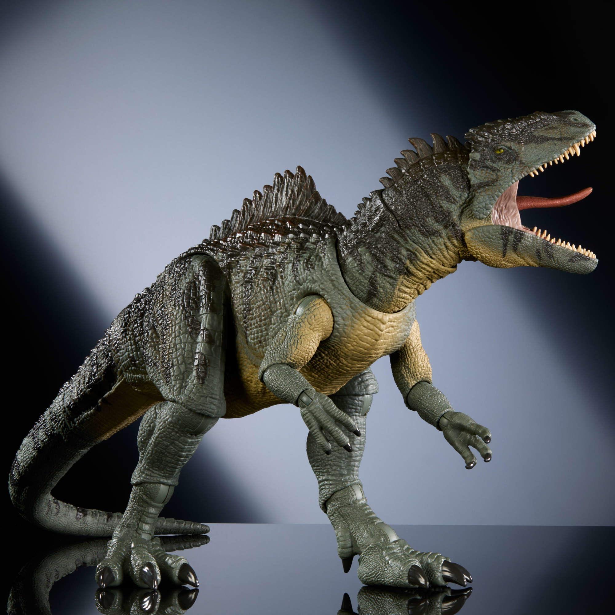 Mattel Mattel Jurassic World Dominion Hammond Collection Dinosaur Action Figure, Giganotosaurus Dino Toy with 21 Articulations, Glass Eyes, Wired Tail & Posable Tongue