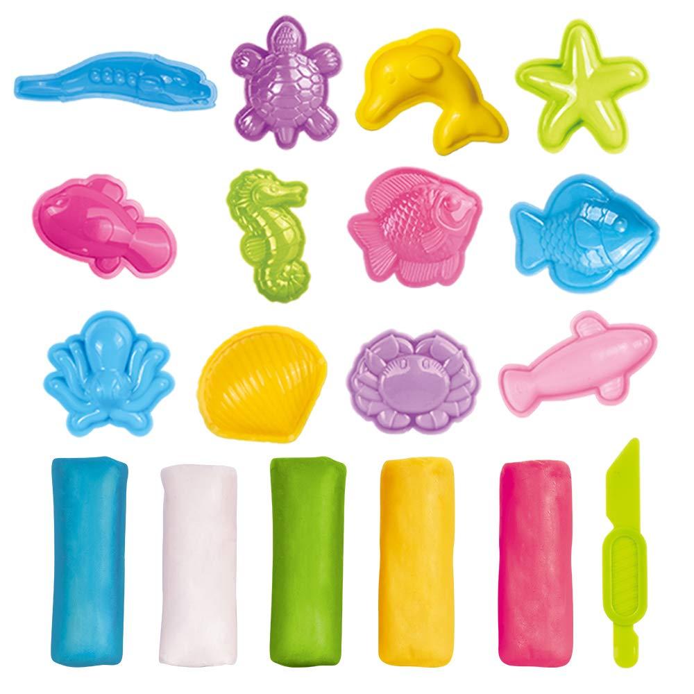 Universal Specialties Penguin Family Nesting Dolls - 6 Unique Matryoshka Penguins - All Hollow to Fit Inside Each Other - Plastic Russian Stacking Toys Cute Doll Toy for All Ages