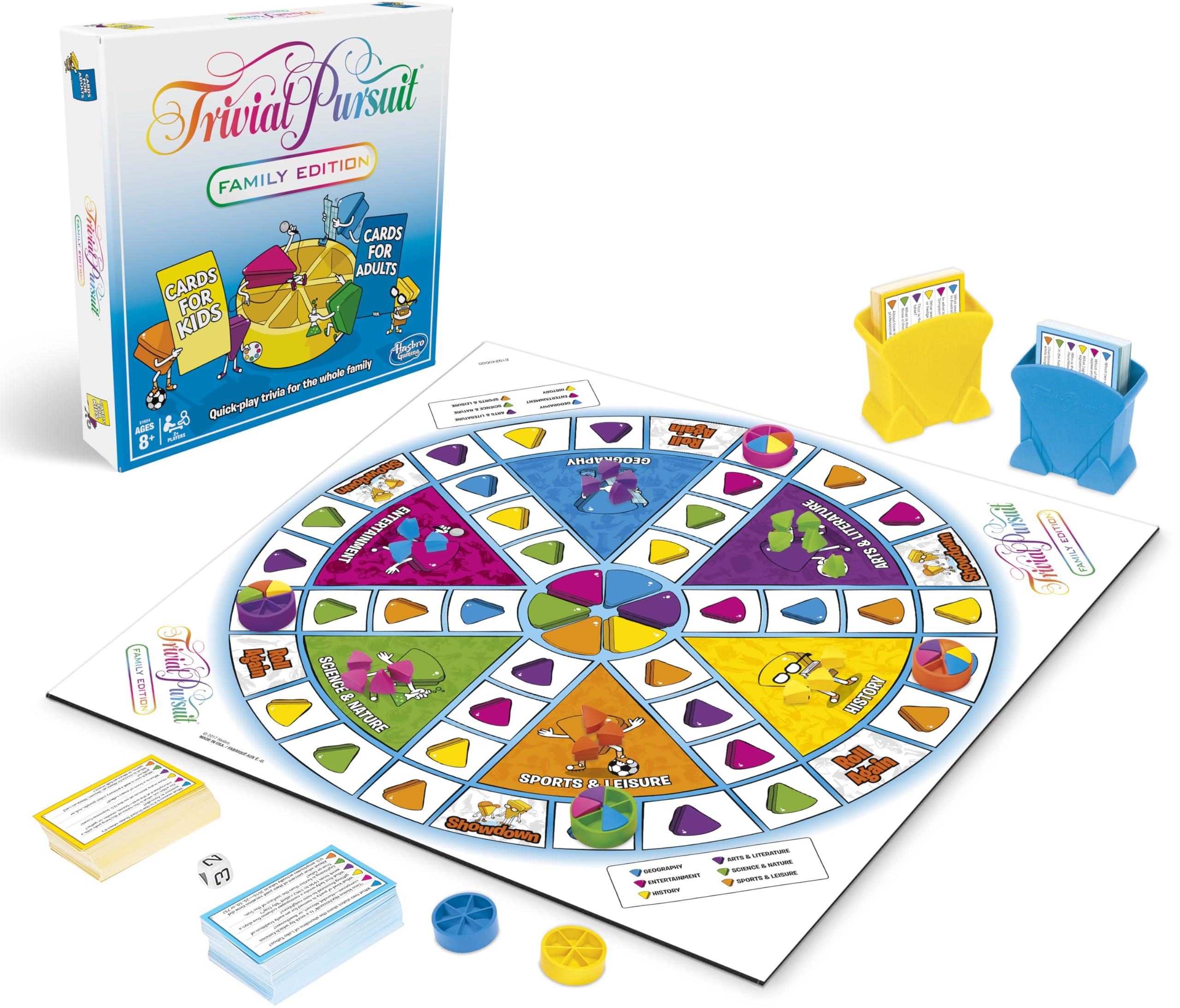Hasbro Gaming Hasbro Gaming Trivial Pursuit Family Edition