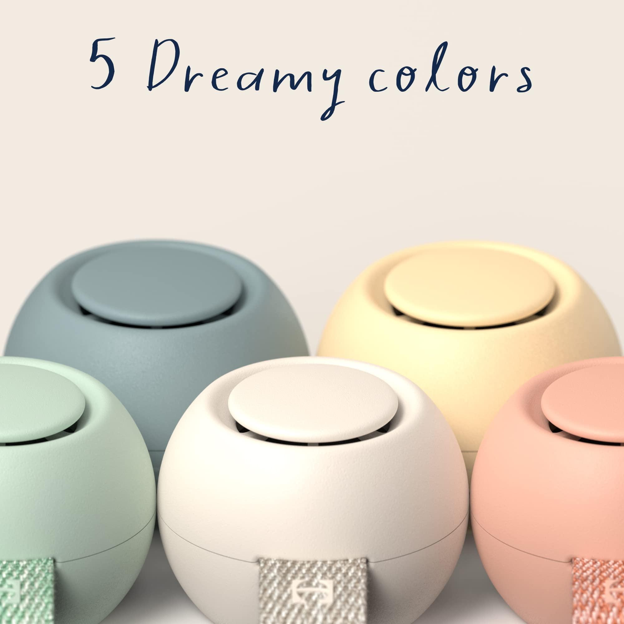 Hatch Baby Hatch Rest Go | Portable Sound Machine for Babies and Kids | Sleep Soother | 10 Soothing Sounds | White Noise | Shush | Travel | Registry Gift | Baby Shower | Clips on Stroller | Peach