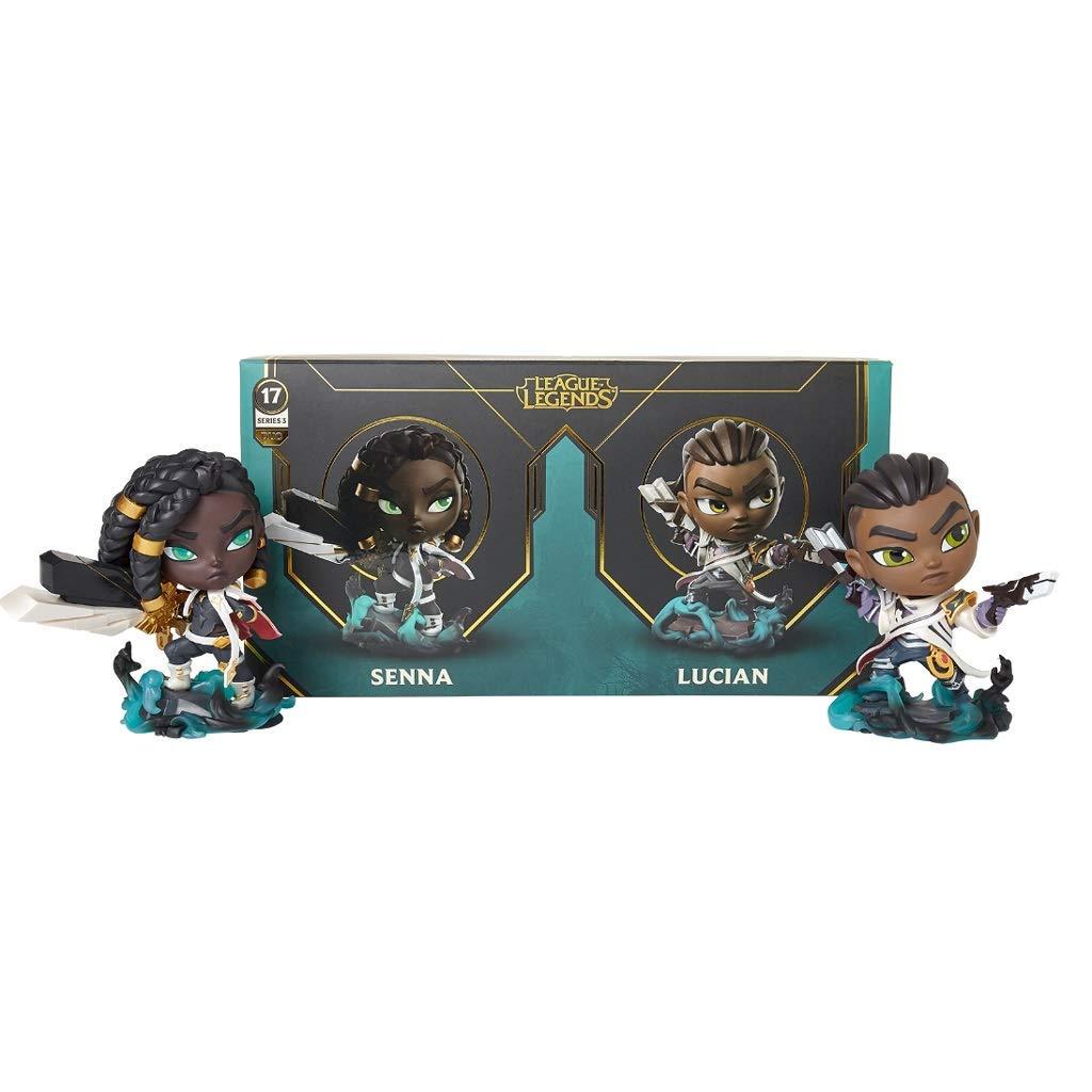 igra for League of Legends Game Figures, LOL Series Figures/Senna/Lucian Statue, Exquisite and Cool Resin Models, Perfect Collections for Desktop Placement Or Display Cabinets