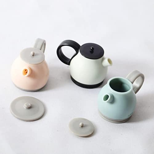 Generic Dollhouse Furniture,Miniature Dollhouse Accessories,1:12 Scale Dollhouse Electric Kettle Kit,Plastic Dollhouse Model,Pack of 2,S17